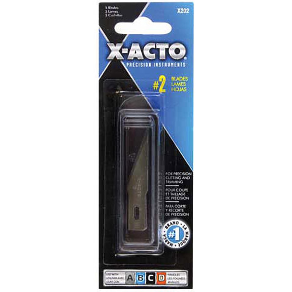 X-Acto, #2, Blade, 5 Pack